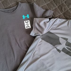 2 Y M under Armour shirts